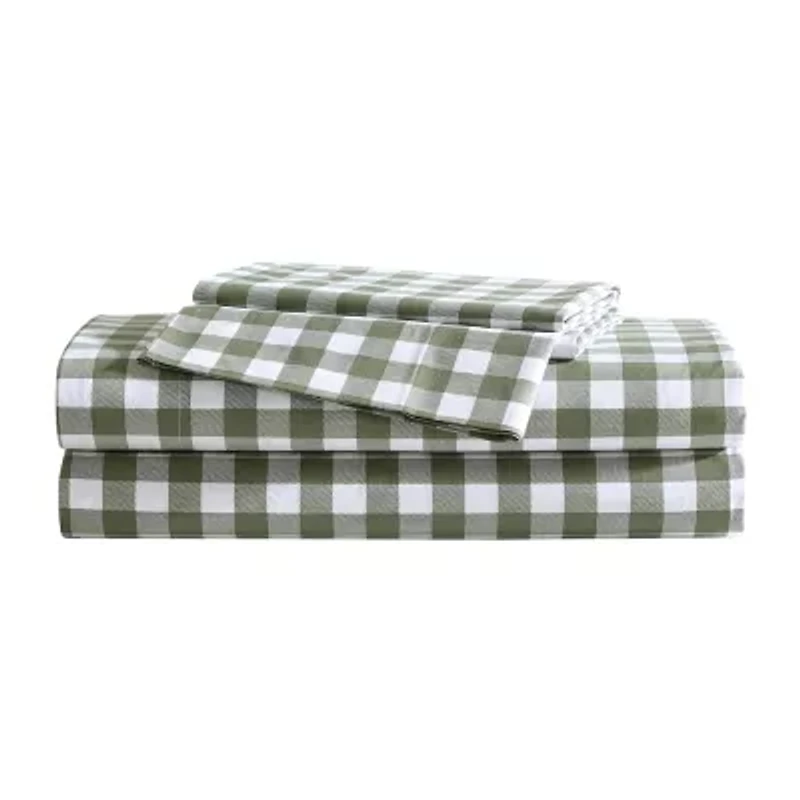 Eddie Bauer Preston Check Sheet Set