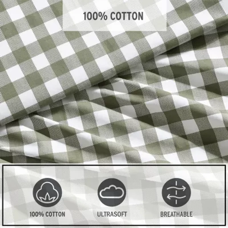 Eddie Bauer Preston Check Sheet Set
