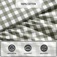 Eddie Bauer Preston Check Sheet Set