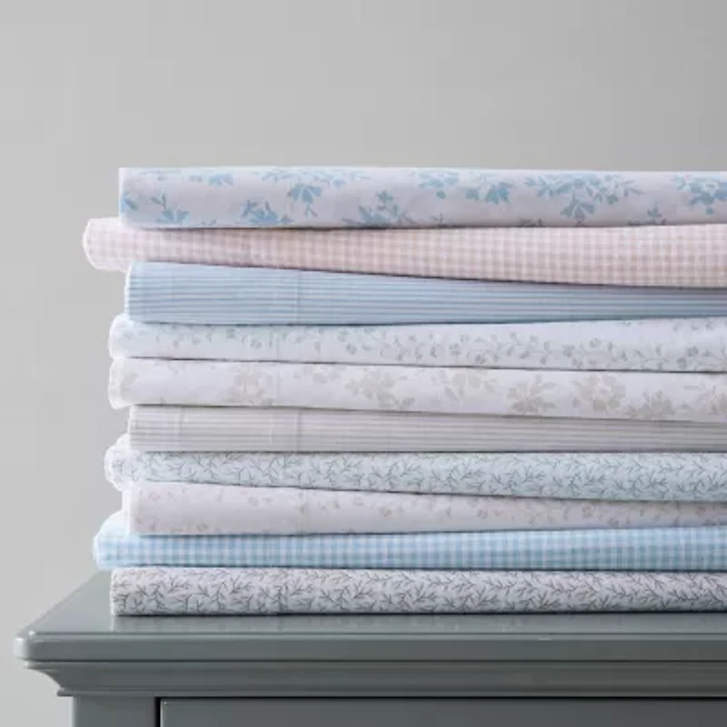 Martha Stewart Core Floral Sheet Set