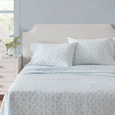 Martha Stewart Core Floral Sheet Set