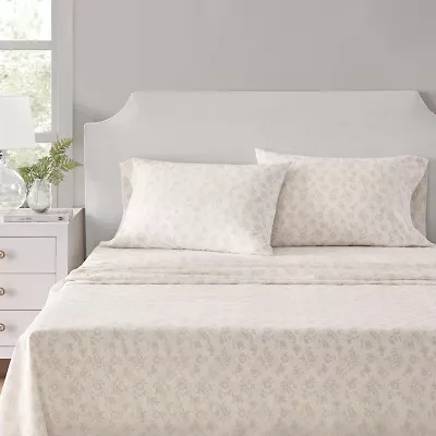 Martha Stewart Core Floral Sheet Set