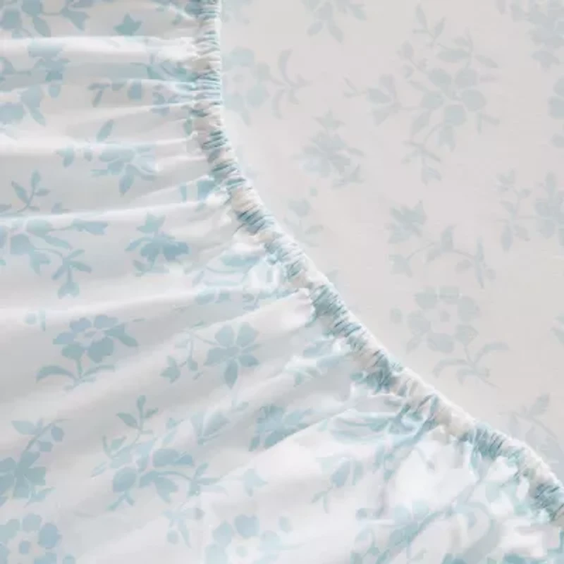 Martha Stewart Core Floral Sheet Set
