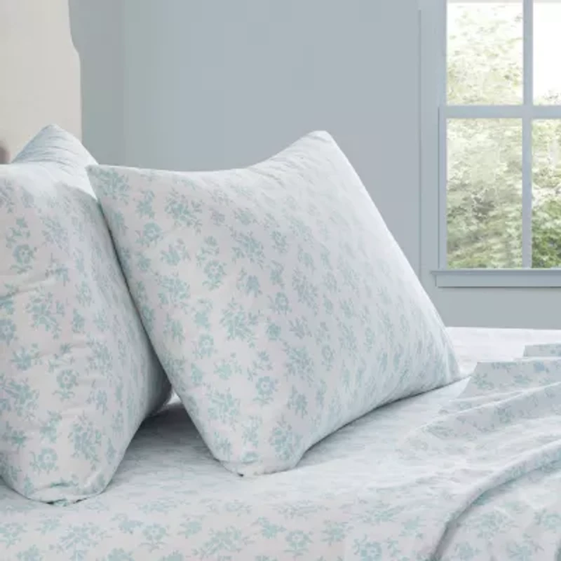 Martha Stewart Core Floral Sheet Set