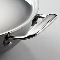 Tramontina Utsava Stainless Steel -qt. Covered Kadai