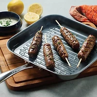 Tramontina Utsava Stainless Steel 10" Grill Pan