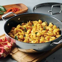 Tramontina Utsava Stainless Steel 3.75-qt. Covered Kadai