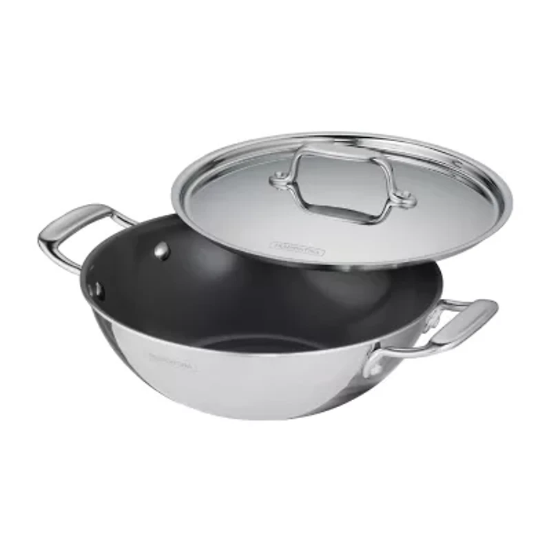 Tramontina Utsava Stainless Steel 2.7-qt. Covered Kadai