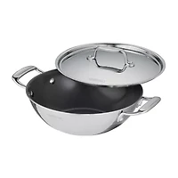 Tramontina Utsava Stainless Steel 2.7-qt. Covered Kadai