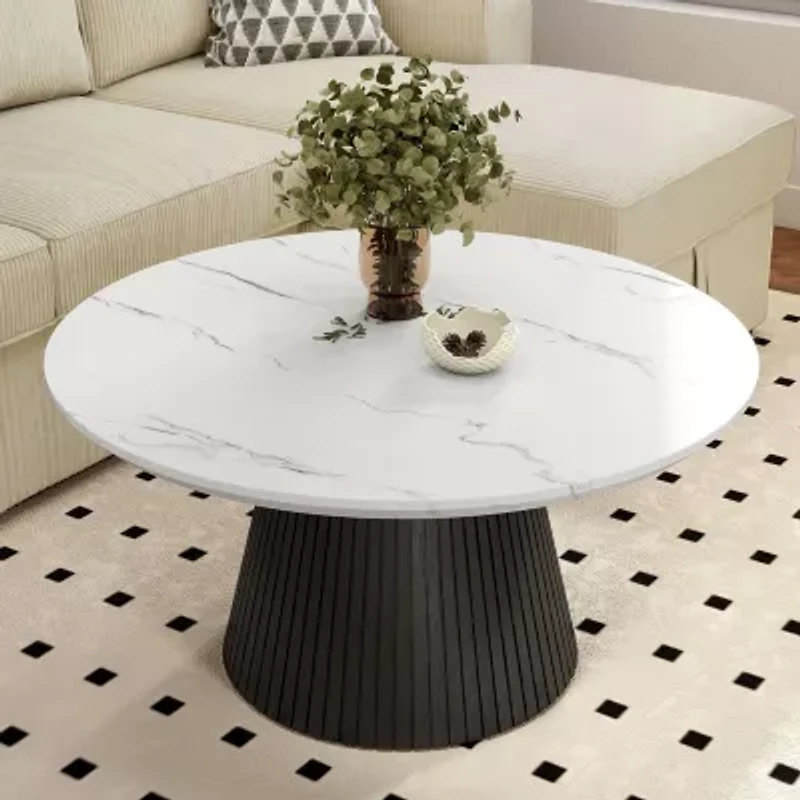 Furniture Of America Jones Easy Setup Accent Table