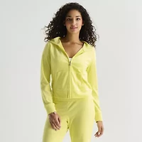 Juicy By Couture Womens Juniors Long Sleeve Hoodie