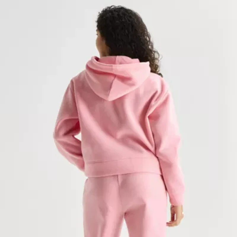 Juicy By Couture Womens Juniors Long Sleeve Fleece Hoodie