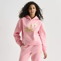 Juicy By Couture Womens Juniors Long Sleeve Fleece Hoodie