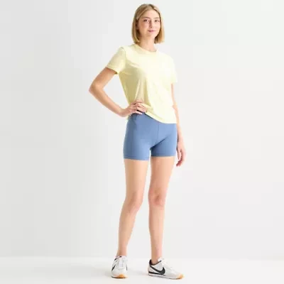 Xersion EverUltra™ Womens 4" High Rise Stretch Fabric Quick Dry Bike Short