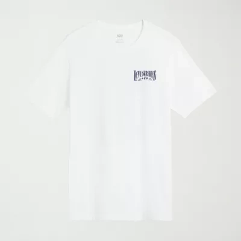 Levi's® Mens Crew Neck Short Sleeve Regular Fit Graphic T-Shirt