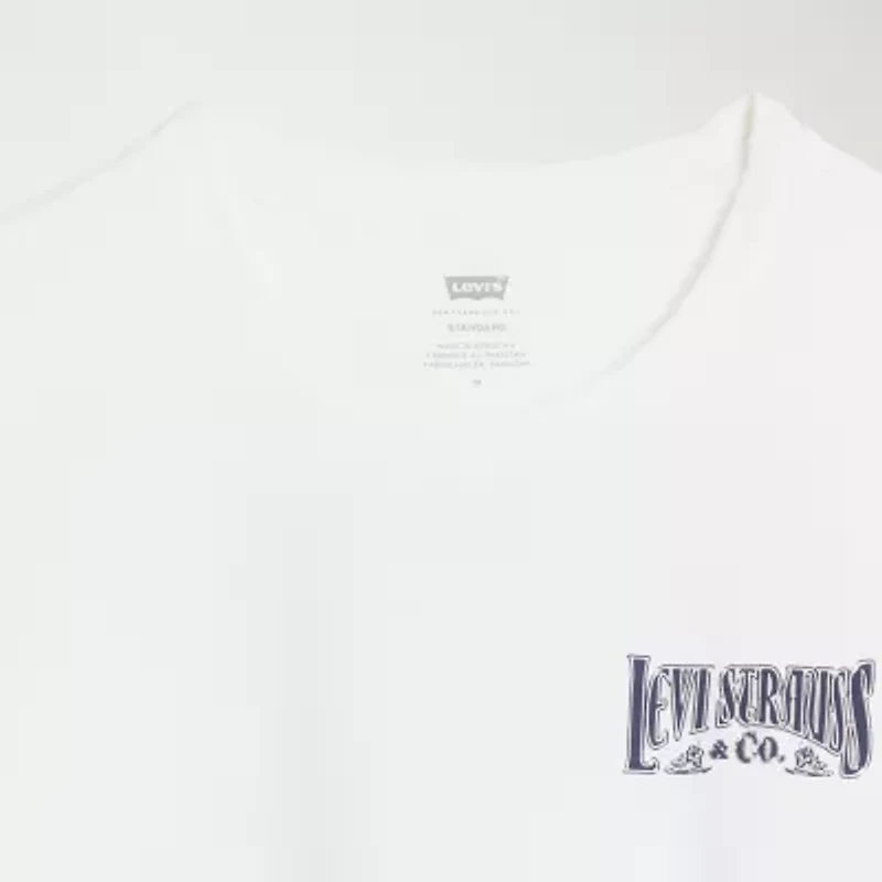 Levi's® Mens Crew Neck Short Sleeve Regular Fit Graphic T-Shirt