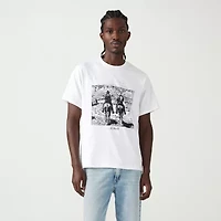 Levi's® Mens Crew Neck Short Sleeve Relaxed Fit Graphic T-Shirt