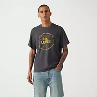 Levi's® Mens Crew Neck Short Sleeve Relaxed Fit Graphic T-Shirt