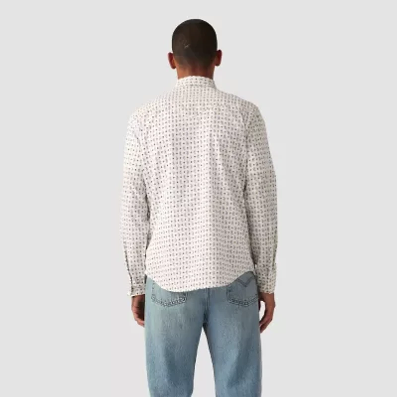 Levi's® Mens Long Sleeve Regular Fit Button-Down Shirt