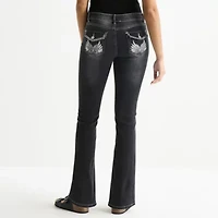 Forever 21 Womens Juniors Low Rise Bootcut Jean