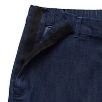 St. John's Bay Womens Easy-on + Easy-off Hidden Access Opening Slim Mid Rise Capri Pant