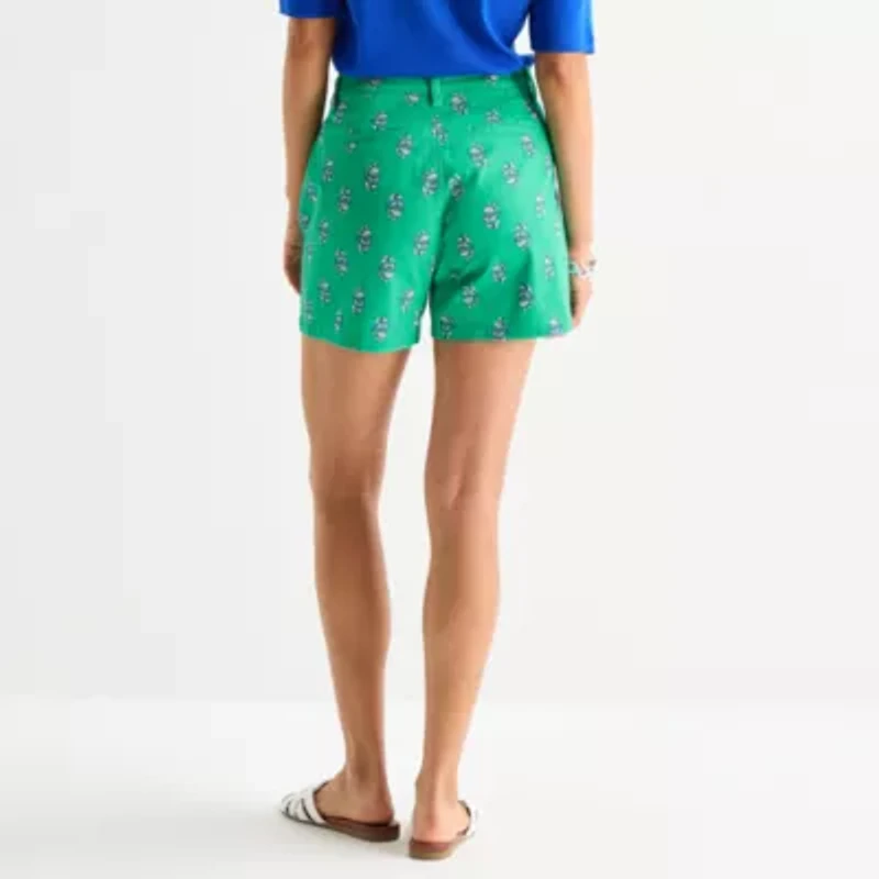 St. John's Bay Womens 5" Chino Short