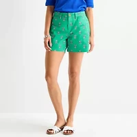 St. John's Bay Womens 5" Chino Short