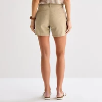 St. John's Bay Womens 5" Chino Short