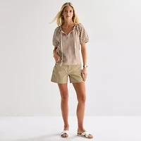 St. John's Bay Womens 5" Chino Short