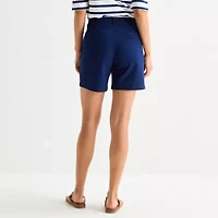 St. John's Bay Womens 7" Chino Short