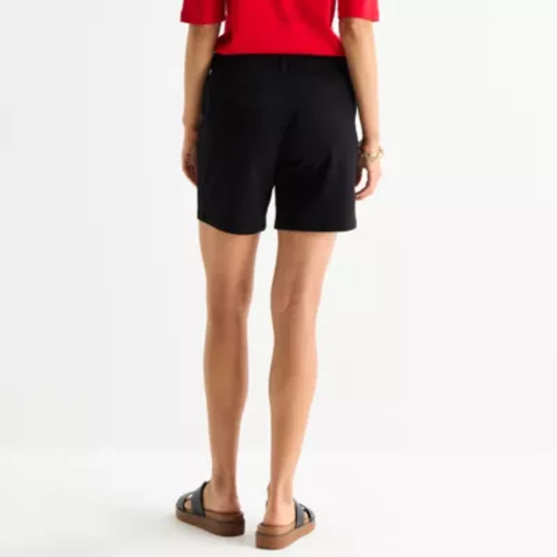 St. John's Bay Womens 7" Chino Short