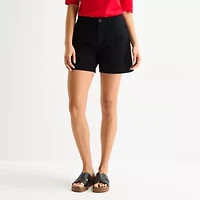 St. John's Bay Womens 5" Chino Short