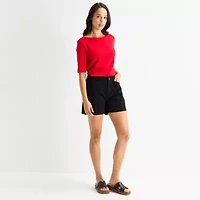 St. John's Bay Womens 5" Chino Short