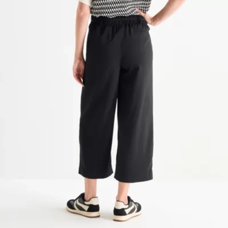 Stylus Womens Straight Cropped Pant
