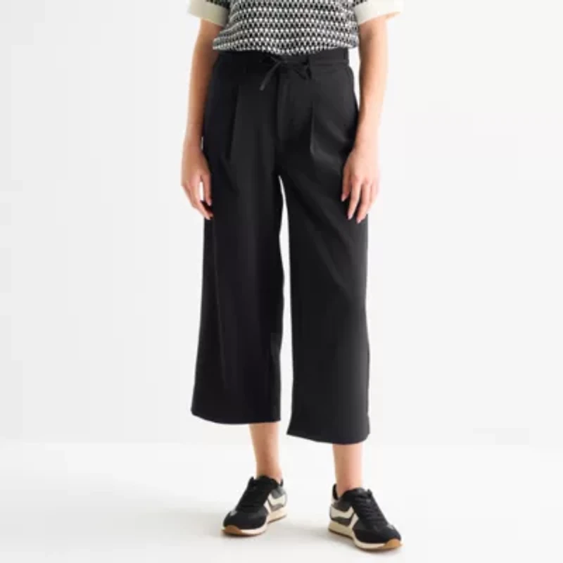 Stylus Womens Straight Cropped Pant