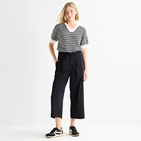Stylus Womens Straight Cropped Pant