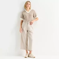 Stylus Womens Straight Cropped Pant