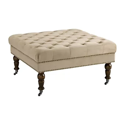 Isabelle Square Tufted Ottoman