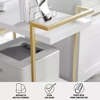 Martha Stewart Liam Printer Cart