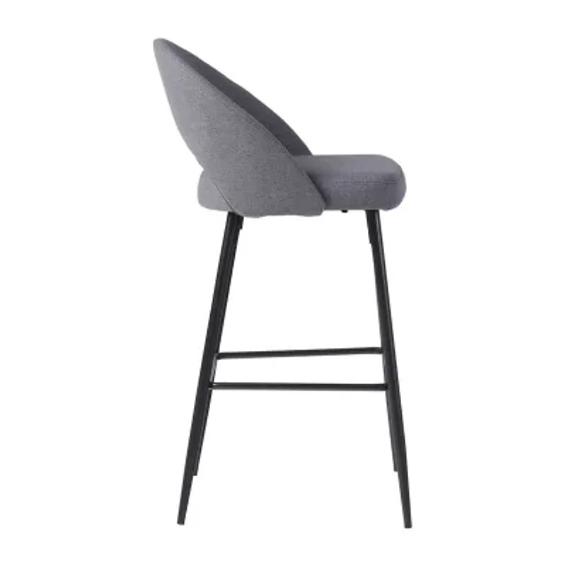 Walker Edison 2-pc. Upholstered Bar Stool