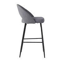 Walker Edison 2-pc. Upholstered Bar Stool
