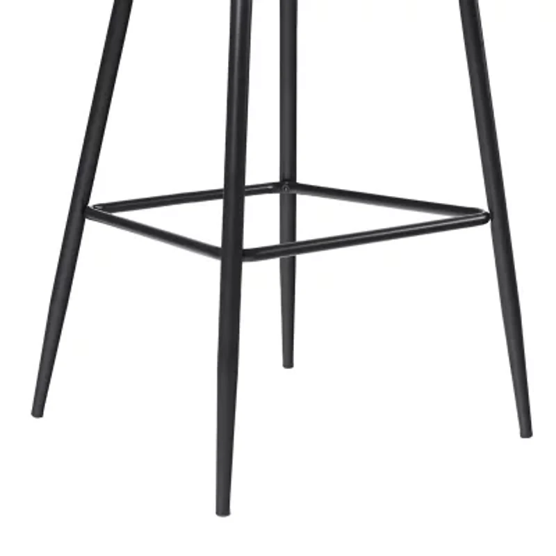 Walker Edison 2-pc. Upholstered Bar Stool