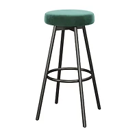 Walker Edison 2-pc. Upholstered Bar Stool