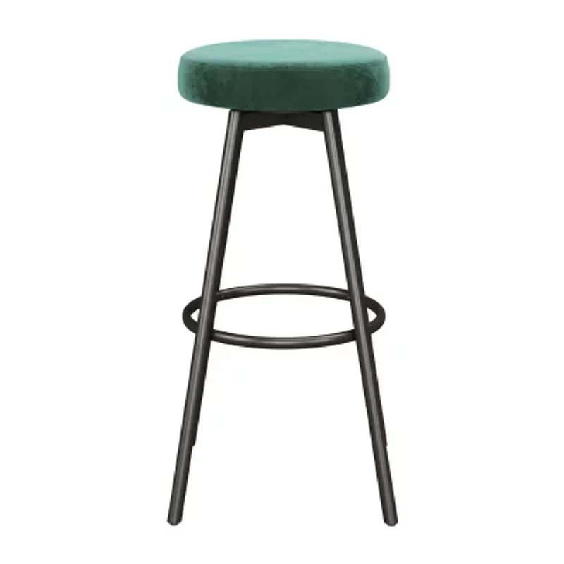 Walker Edison 2-pc. Upholstered Bar Stool