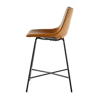 Walker Edison 2-pc. Counter Height Upholstered Bar Stool