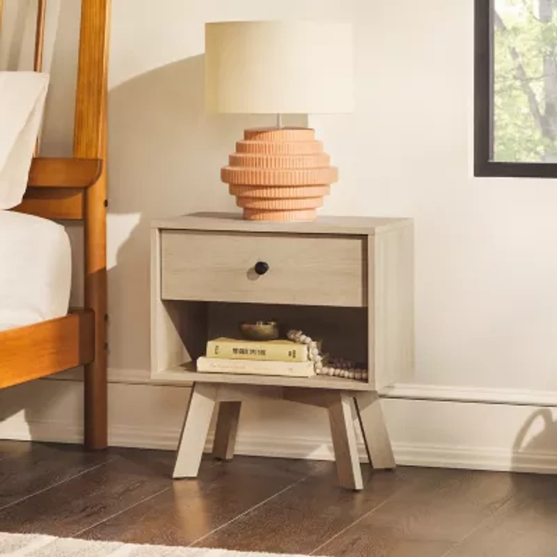 Walker Edison 1-Drawer Nightstand