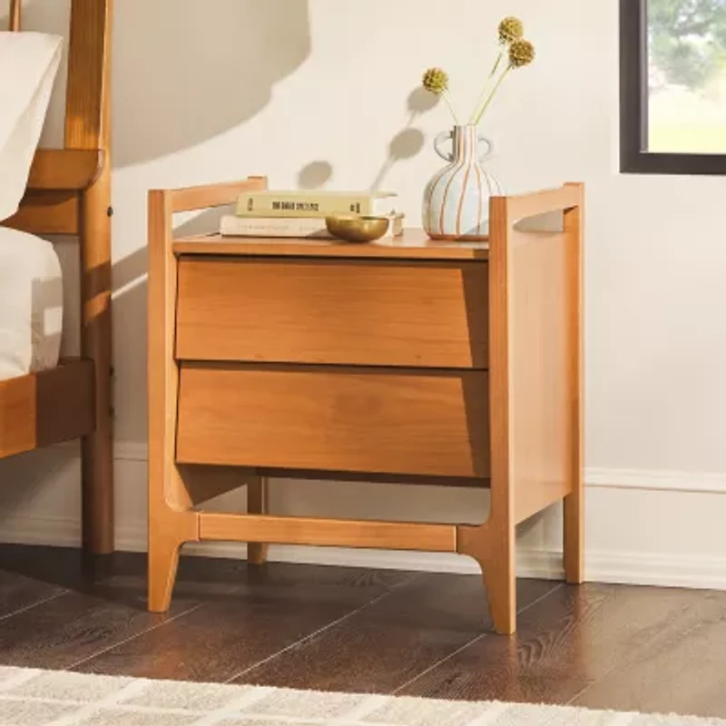 Walker Edison 2-Drawer Nightstand