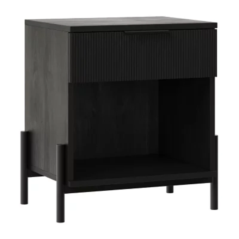 Walker Edison 1-Drawer Nightstand