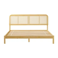 Rattan Curved Bedframe
