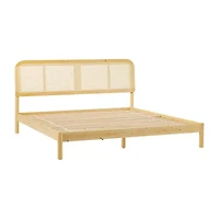 Rattan Curved Bedframe